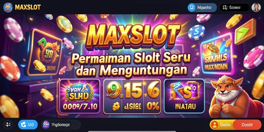 Gameplay menarik dari MAXSLOT yang penuh warna dan efek visual.